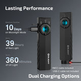 Olight ArkPro Lite | flache 3-in-1 EDC Taschenlampe | 1.200 lm