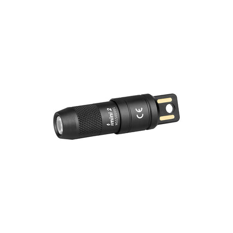 Olight imini 2 | mini wiederaufladbare Schlüsselbund-Taschenlampe | 50 lm - Schwarz