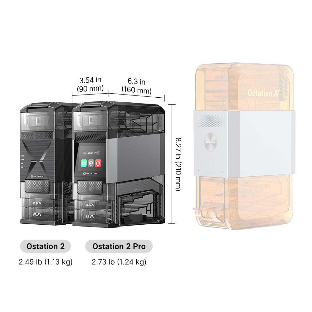 Olight Ostation 2 | smartes AA/AAA-Batterieladegerät | 3-in-1