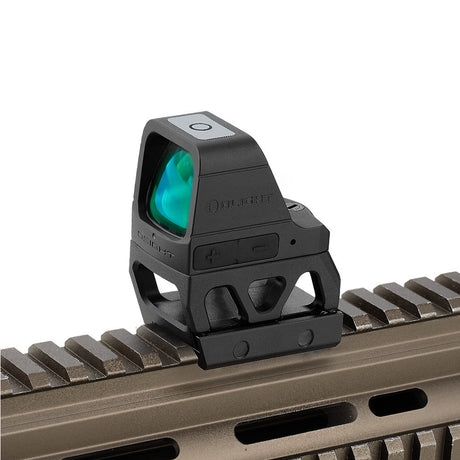 Picatinny Rotpunktmontage with raiser [21 mm] | Trijicon RMR Footprint