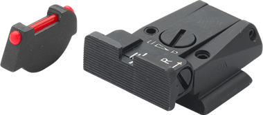 Ruger P85 & P89 verstellbare Visierung | Faseroptik