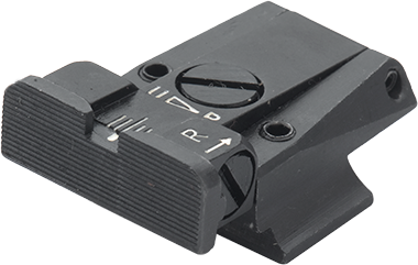 Smith & Wesson Cal. 45 3rd Gen verstellbare Kimme | blank
