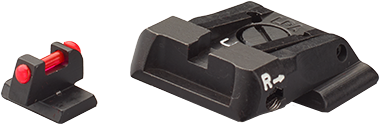 Smith & Wesson M&P verstellbare Visierung | Fiber Optic