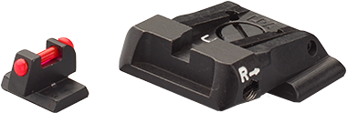 Smith & Wesson M&P verstellbare Visierung | Fiber Optic