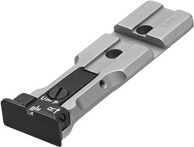 Smith & Wesson Revolver [686 629 19 66 586 & other] Rotpunktvisier-ready verstellbare Kimme | blank