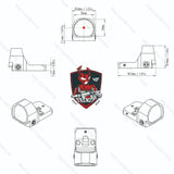 Vector Optics Frenzy 1x22x26 MOS red dot Vector Optics